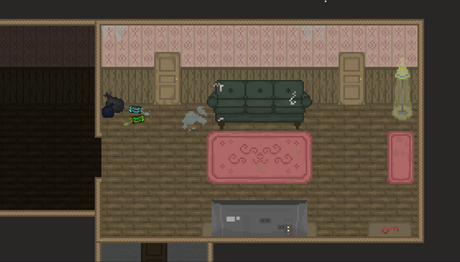 Pixelart room