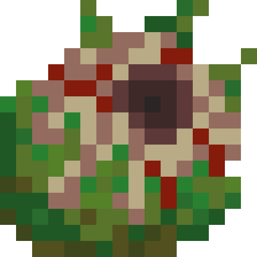 gif of a cauliflower resembling an eye