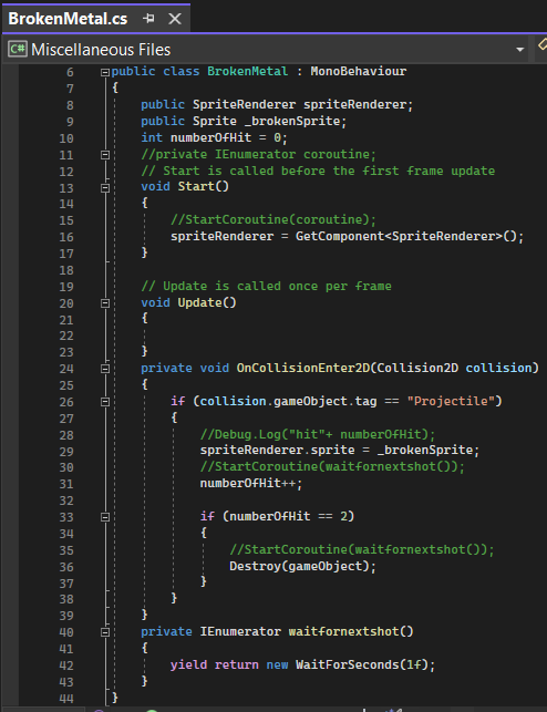 Script Screenshot