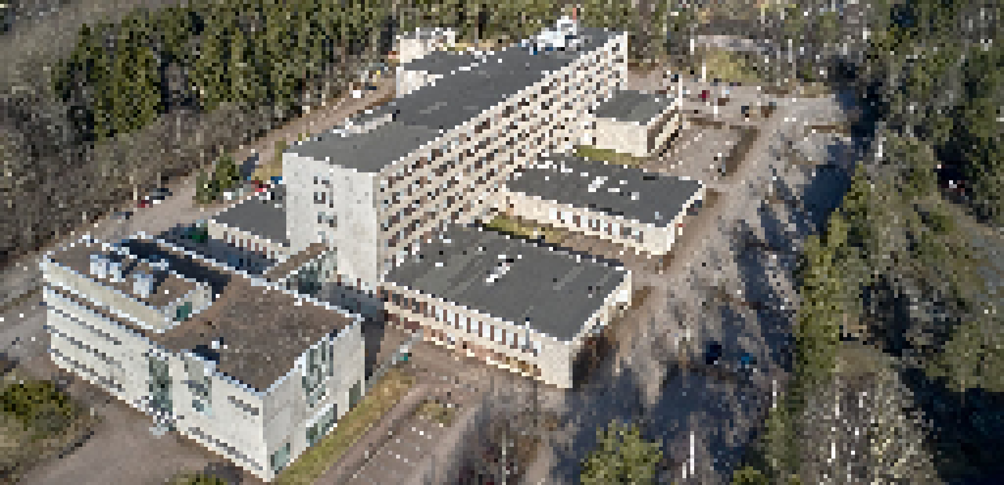 Picture of XAMK campus in Kotka