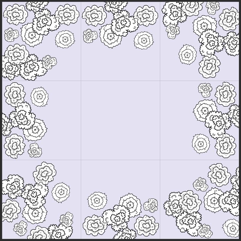 tilemap for the borders